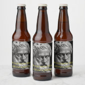 The Soul never thinks without a Picture Bierflaschenetikett (Flaschen)