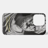 The soul never thinks without a picture iPhone hülle (Rückseite (Horizontal))