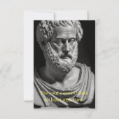 The Soul never thinks without a Picture Karte (Vorderseite)