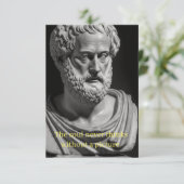 The Soul never thinks without a Picture Karte (Stehend Vorderseite)