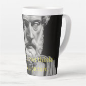 The Soul never thinks without a Picture Milchtasse (Rechte Ecke)