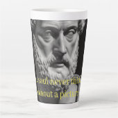 The Soul never thinks without a Picture Milchtasse (Vorderseite)