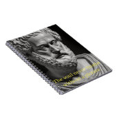 The Soul never thinks without a picture Notizblock (Rechte Seite)