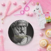 The soul never thinks without a picture pappteller (Party)