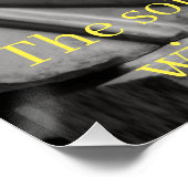 The Soul never thinks without a Picture Poster (Ecke)