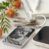 The soul never thinks without a picture schlüsselanhänger (Vorderseite rechts)