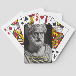 The soul never thinks without a picture spielkarte