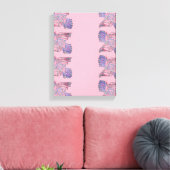 The Soul's Tangle: Modern Expressionist Print Leinwanddruck (Insitu (Wohnzimmer))