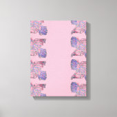 The Soul's Tangle: Modern Expressionist Print Leinwanddruck (Vorderseite)