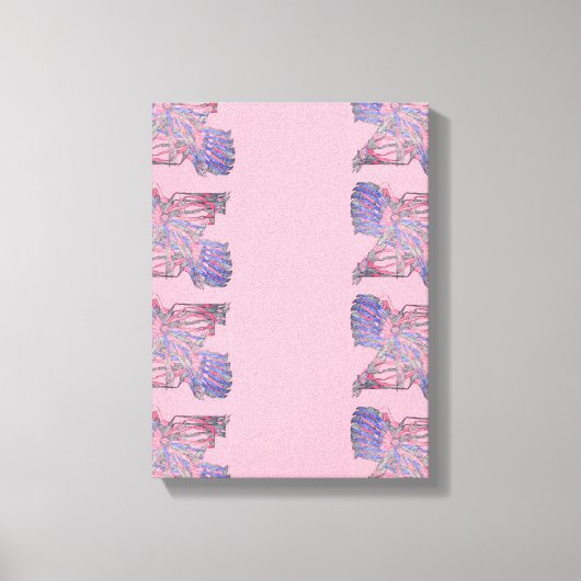 The Soul's Tangle: Modern Expressionist Print Leinwanddruck (Vorderseite)