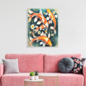 The Sound of Colors Rearranging Leinwanddruck (Insitu (Wohnzimmer))