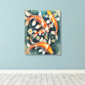 The Sound of Colors Rearranging Leinwanddruck (Insitu (Holzboden))