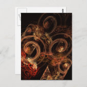 The Sound of Music Abstrakt Art Postcard Postkarte (Vorne/Hinten)