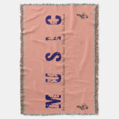 THE SOUND OF MUSIC BLANKET DECKE (Vorderseite Vertikal)
