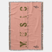 THE SOUND OF MUSIC BLANKET DECKE (Vorderseite Vertikal)