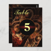 The Sound of Music Tischnummer Postcard (Vorne/Hinten)