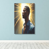 The Sound of Paint Holding Its Breath   Leinwanddruck (Insitu (Holzboden))