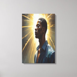 The Sound of Paint Holding Its Breath Leinwanddruck