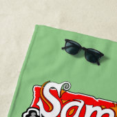 The sound of Samhain Strandtuch (Beispiel)