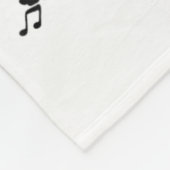 The Sound Of Silence Funny Musical Fleecedecke (Ecke)