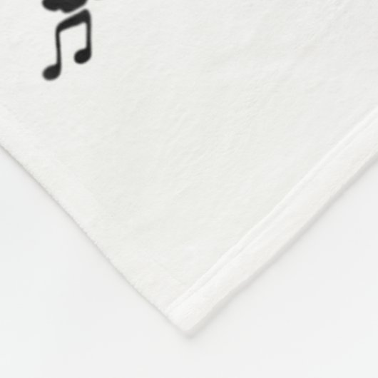 The Sound Of Silence Funny Musical Fleecedecke (Ecke)