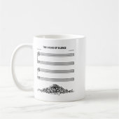 The Sound Of Silence Funny Musical Kaffeetasse (Links)
