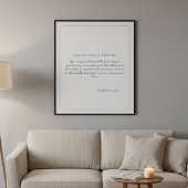 The Soundtrack of Us – Custom Song Lyric Poster