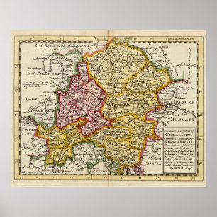The southeast part of Germany Poster