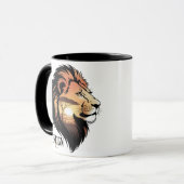 The Sovereign Lion Savannah Sunset Tasse (Vorderseite Links)