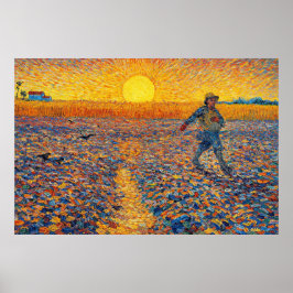 The Sower by Vincent van Gogh Poster