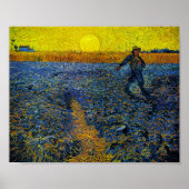 The Sower (F422) Van Gogh Fine Art Poster (Vorne)