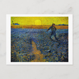 The Sower (F422) Van Gogh Fine Art Postkarte