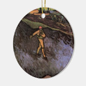 The Sower: Outskirts of Arles von Vincent van Gogh Keramik Ornament (Links)