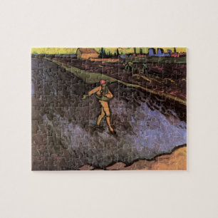 The Sower: Outskirts of Arles von Vincent van Gogh Puzzle