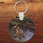 The Sower: Outskirts of Arles von Vincent van Gogh Schlüsselanhänger (Vorderseite)