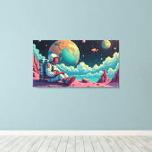 The Space Between Thoughts Leinwanddruck (Insitu (Holzboden))