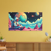 The Space Between Thoughts Leinwanddruck (Insitu (Wohnzimmer))