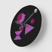 The Space Martini Connection II Runde Wanduhr (Winkel)