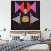The Space Martini Connection III Leinwanddruck (Insitu (Schlafzimmer))