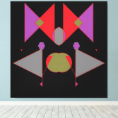 The Space Martini Connection III Leinwanddruck (Insitu (Holzboden))