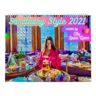 The Space Queen's Sanctuary Style 2021 Calendar Kalender