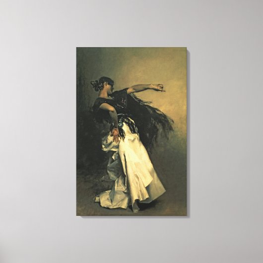 The Spanish Dancer, study for 'El Jaleo', 1882 Leinwanddruck (Vorderseite)