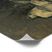 The Spanish Dancer, study for 'El Jaleo', 1882 Poster (Ecke)