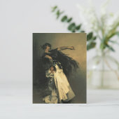 The Spanish Dancer, study for 'El Jaleo', 1882 Postkarte (Stehend Vorderseite)