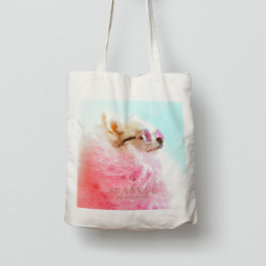The Sparkle | Moderner personalisierter Pet Influe Tragetasche