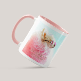The Sparkle   Personalisierter Haustier-Influencer Tasse