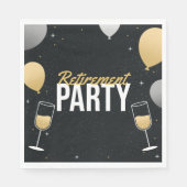 The Sparkling Send‑Off Napkins Serviette (Vorderseite)