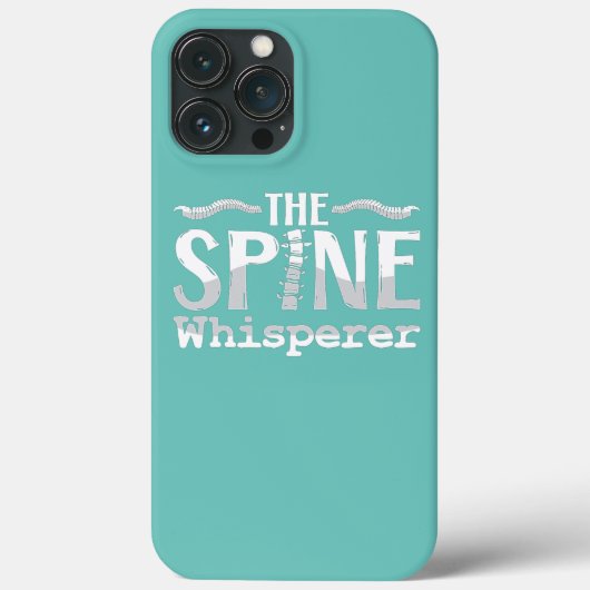 The Spine Whisperer Chiropractic Therapist Case-Mate iPhone Hülle (Rückseite)