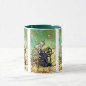 The Spinner by Vincent van Gogh Tasse (Zentrum)