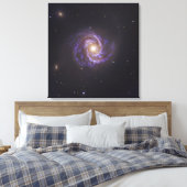 The Spiral Galaxy M100 und Supernova SN2006X Leinwanddruck (Insitu (Schlafzimmer))